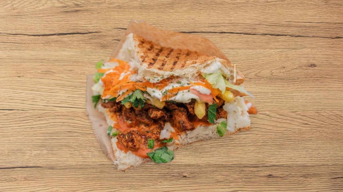 Gyros-Sandwich Menü