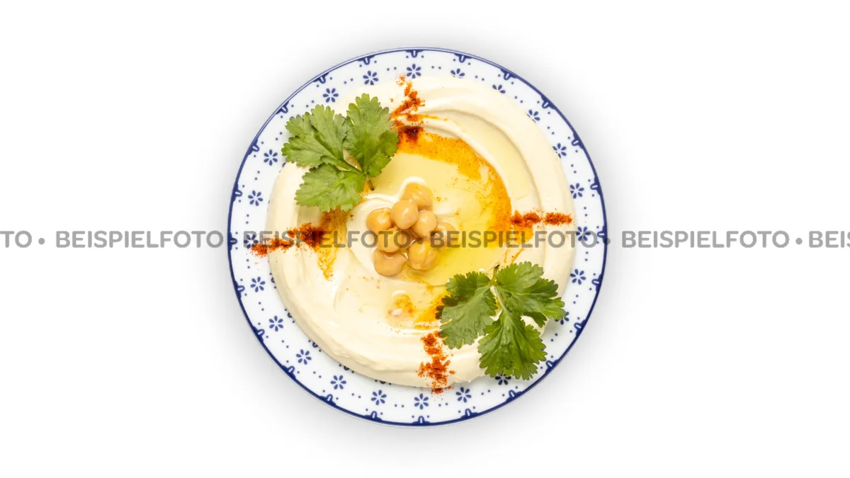 Hausgemachtes Hummus