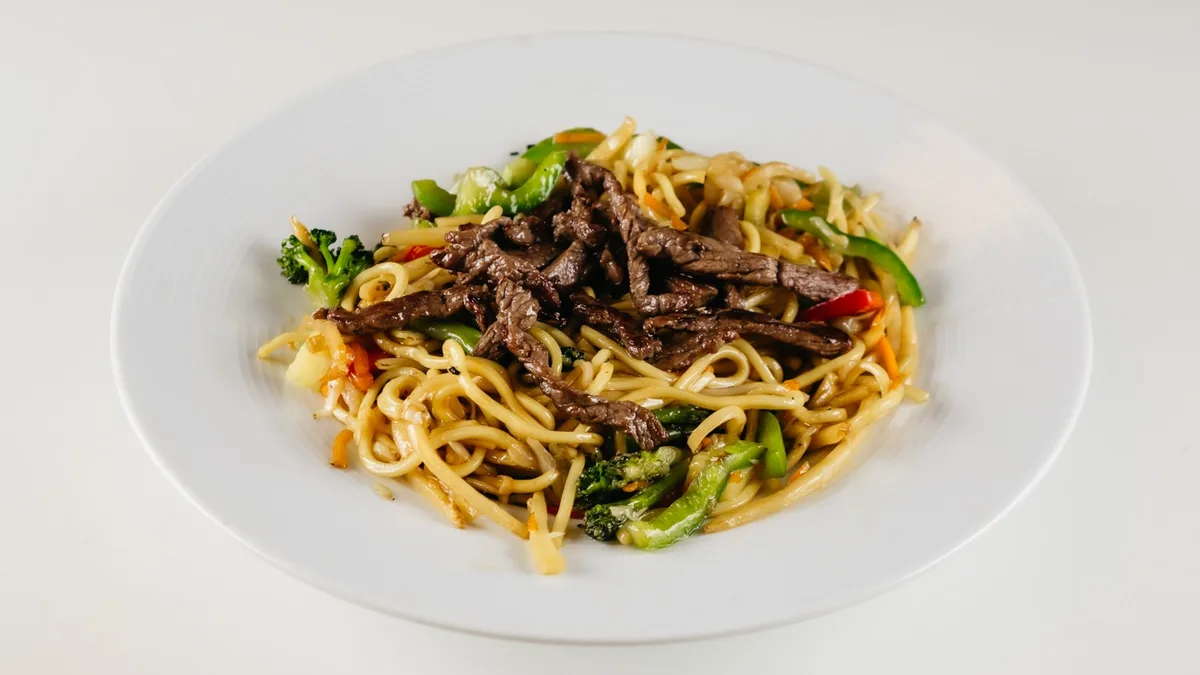 Wok biftek