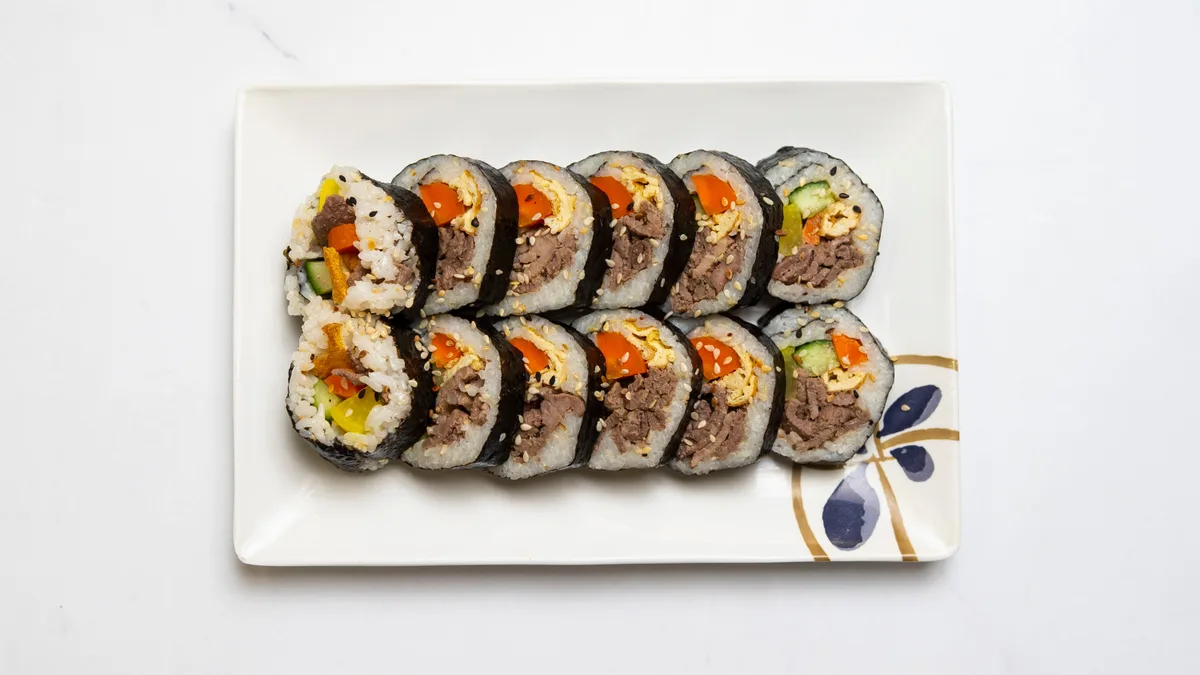 Hovězí Gimbap