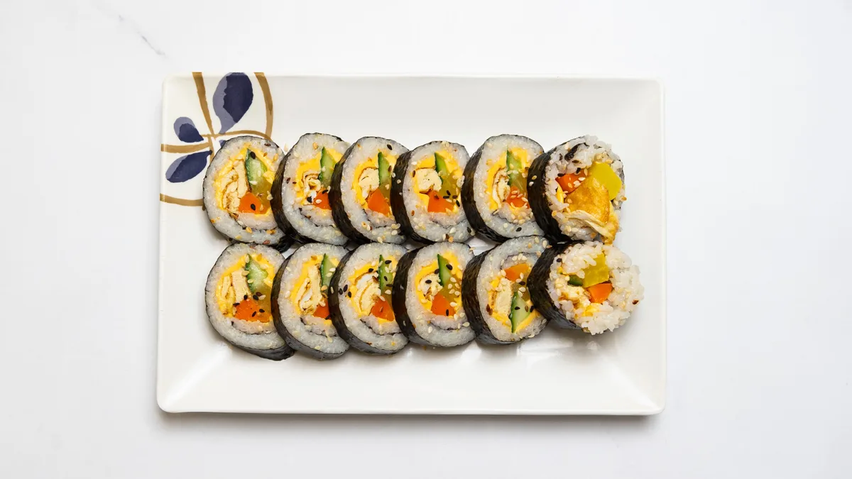 Sýrové Gimbap