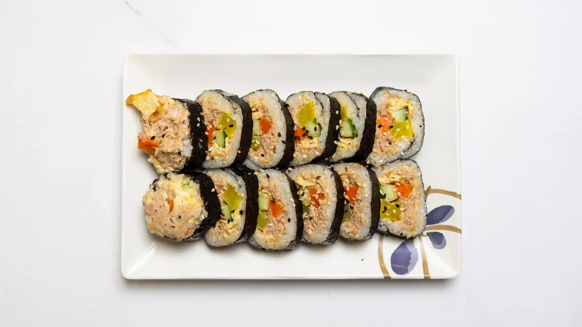 Tuňákové Gimbap