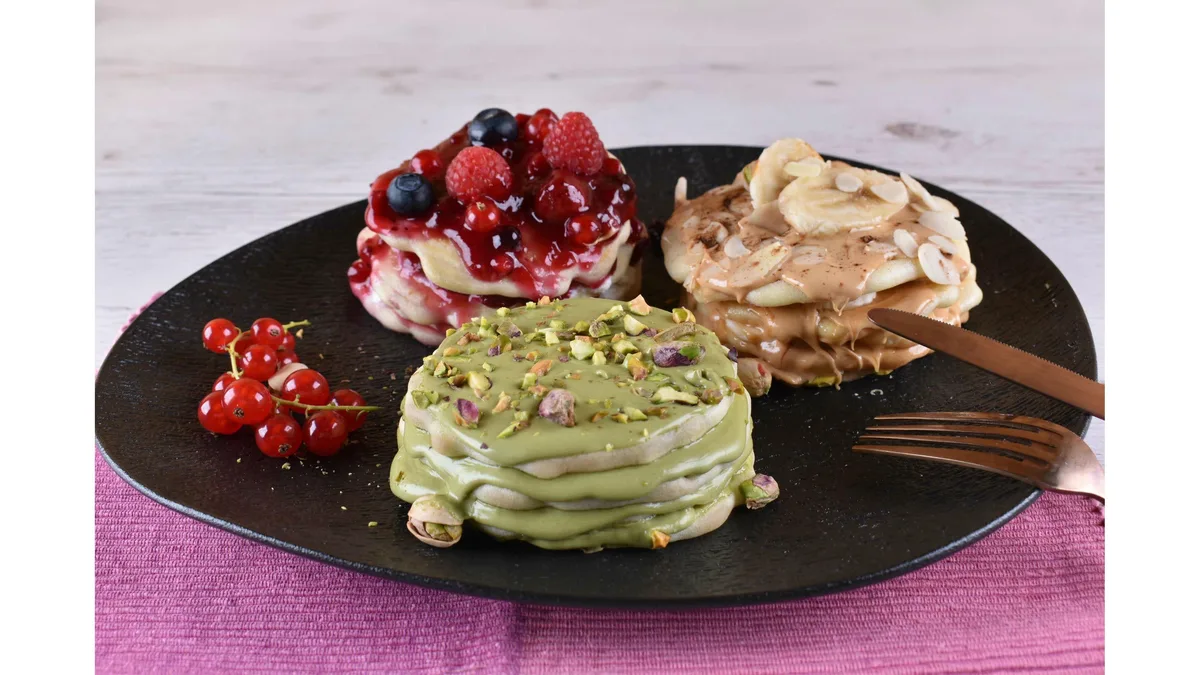 Pancakes cu Fistic