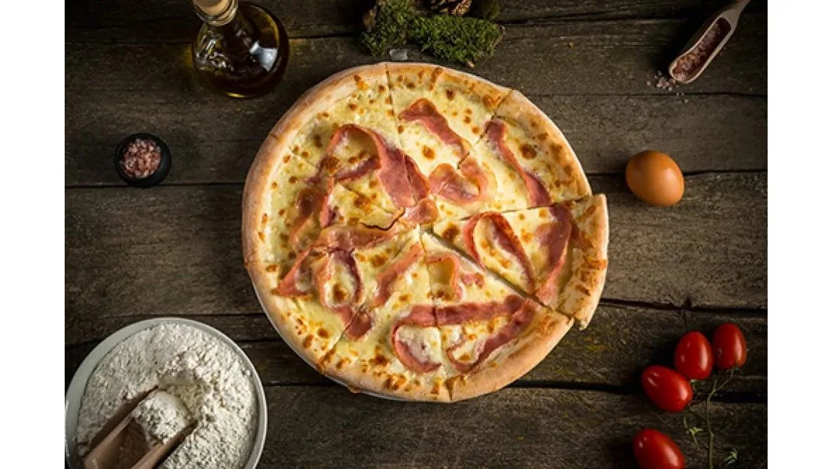 Pizza Carbonara mică