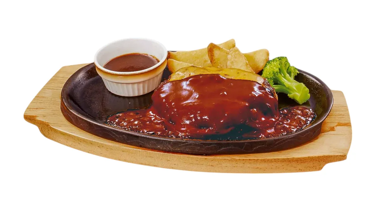 【919】単品デミ＆チーズ手ごねハンバーグ