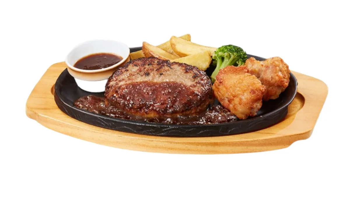 【929】単品手ごねハンバーグ＆から揚げ