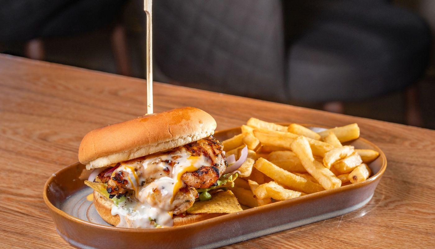 Chicken Mexican brgr