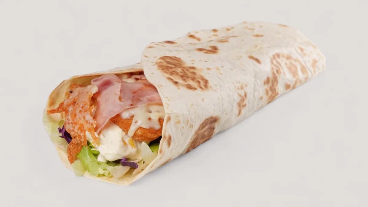 Sonkás tortilla