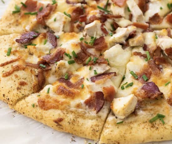 12" Chicken bacon ranch pizza