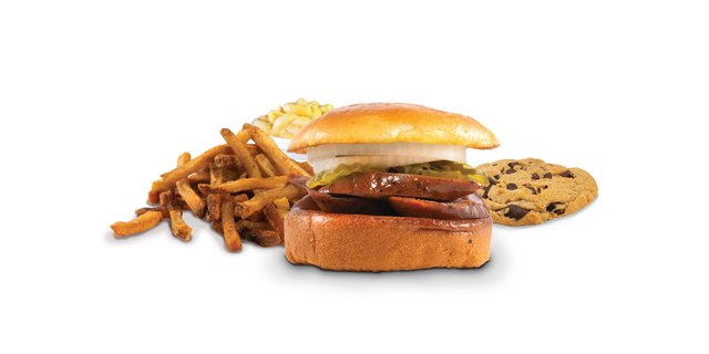 Deluxe Spicy Cheddar Sausage Sandwich