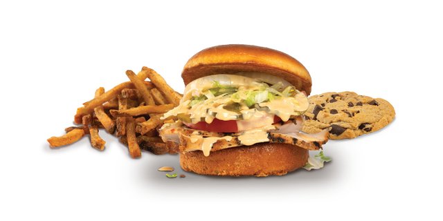 Marinated Chicken Sandwich Meal