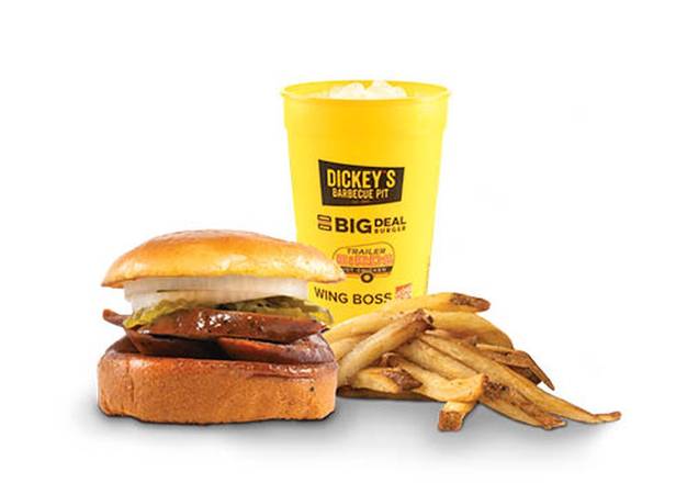 Spicy Cheddar Sausage Sandwich Combo