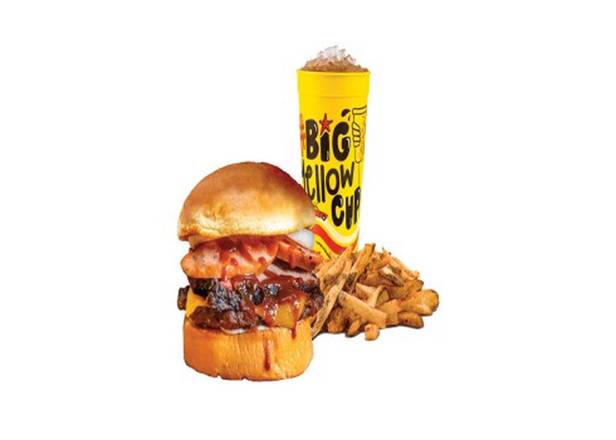 The Nunchuck Norris Cheeseburger Combo