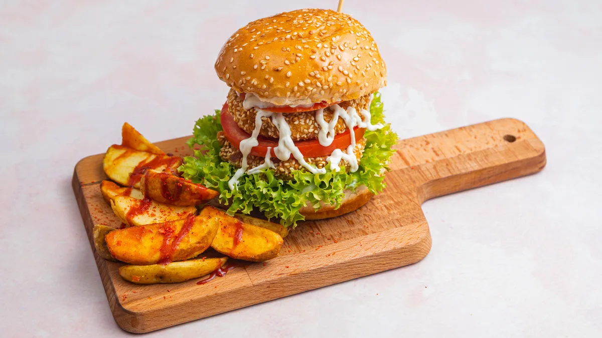 Chicken burger