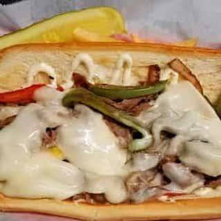 Philly Cheesesteak Hoagie (8 oz)