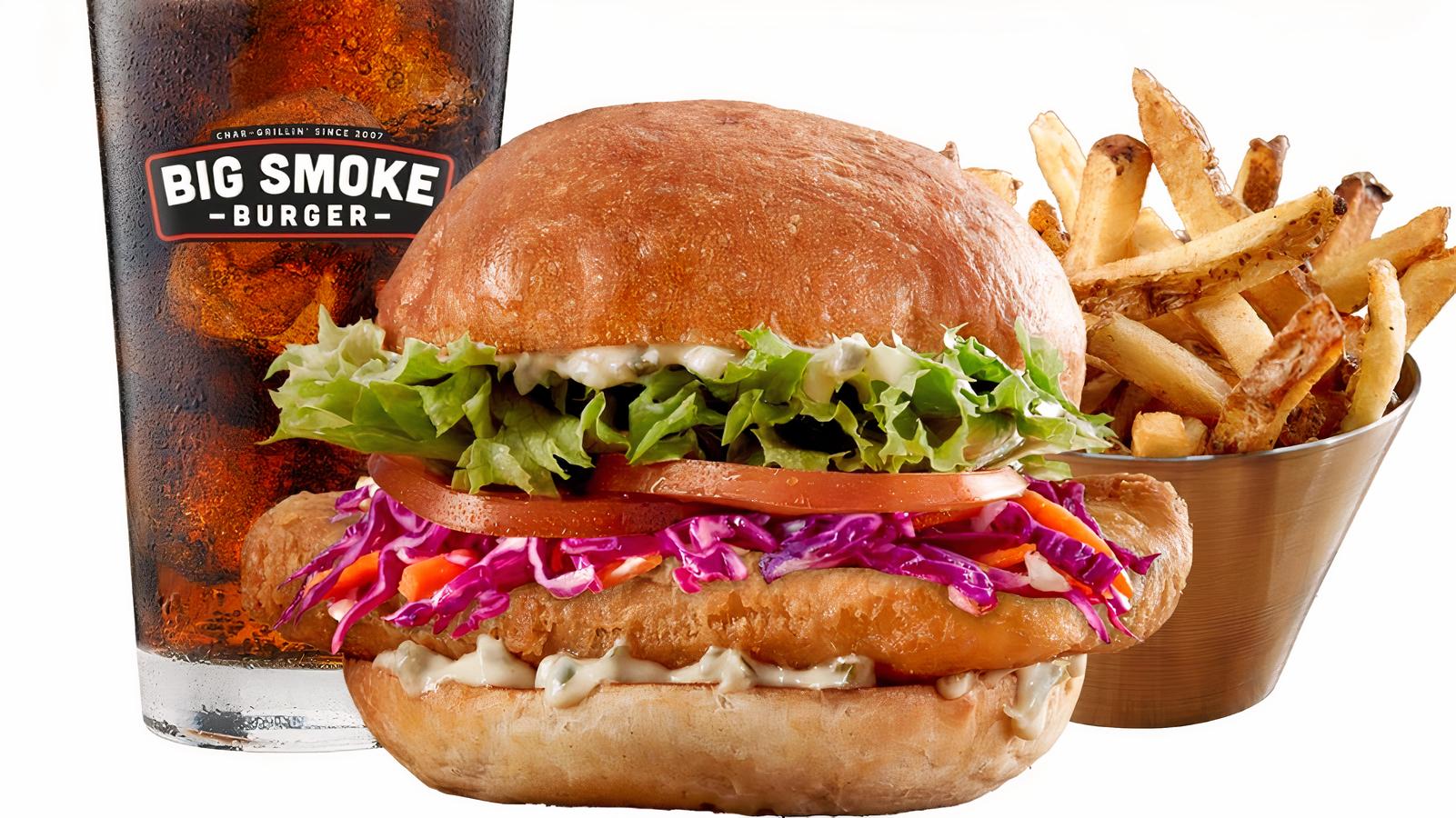 Battered Fish Burger