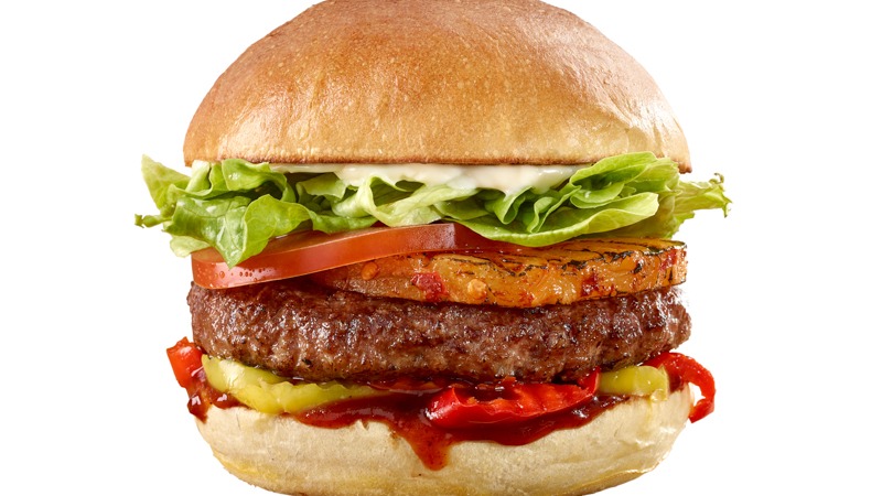 Blazing Pineapple Burger