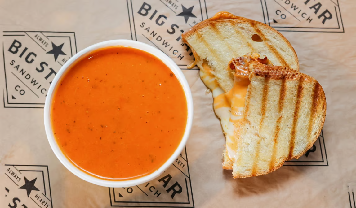 The Big Cheese and Soup Combo