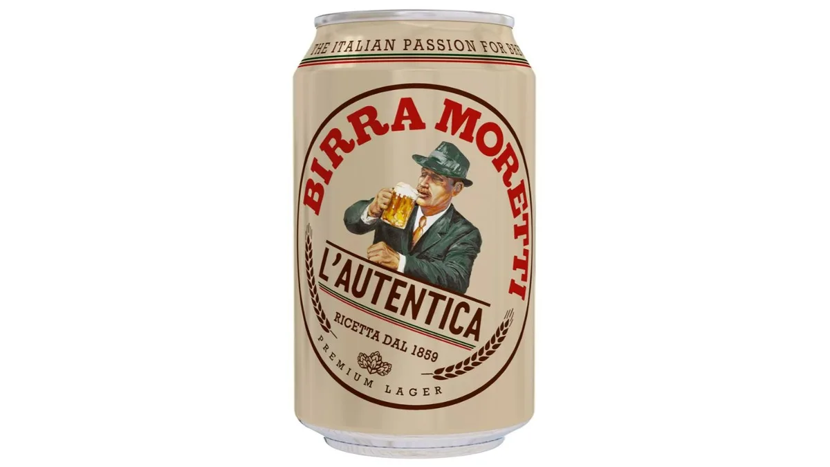 Birra moretti 0.5l