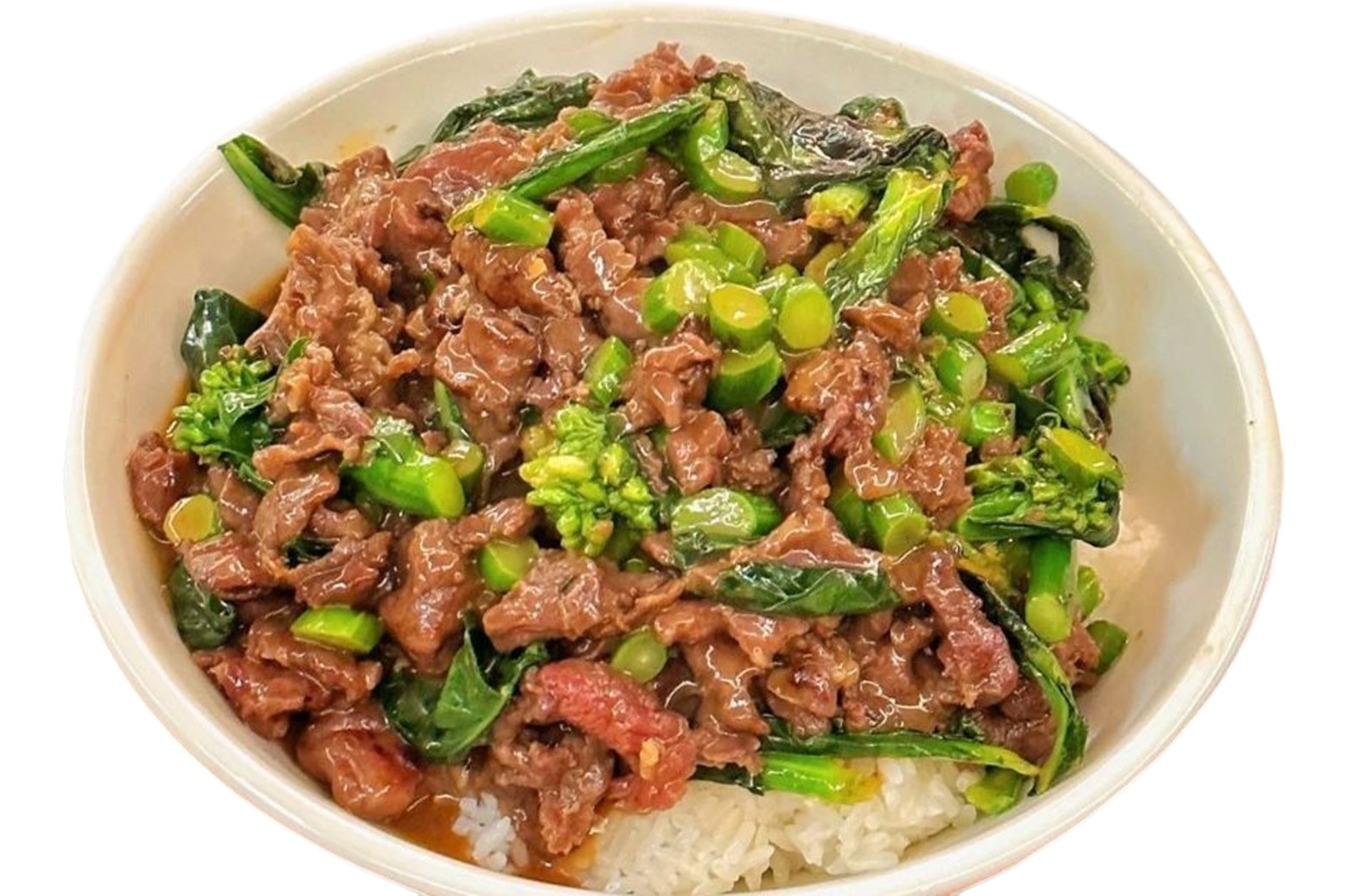 Beef w/ Seasonal Vegetables 時菜牛肉飯