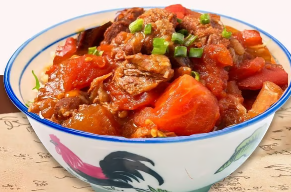 Beef w/ Tomato 番茄牛肉飯