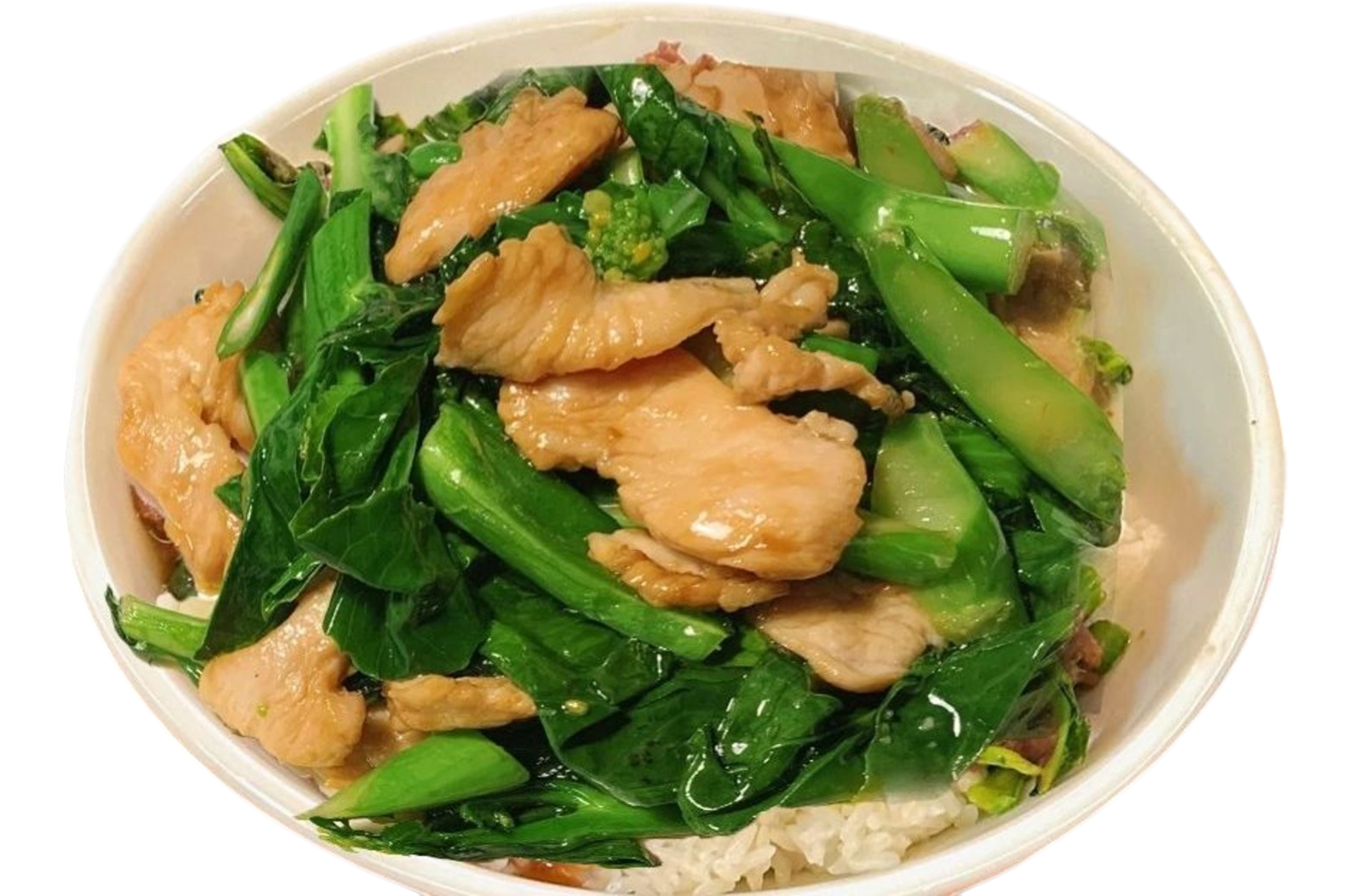 Chicken W/ Broccoli 西芥蘭雞柳飯
