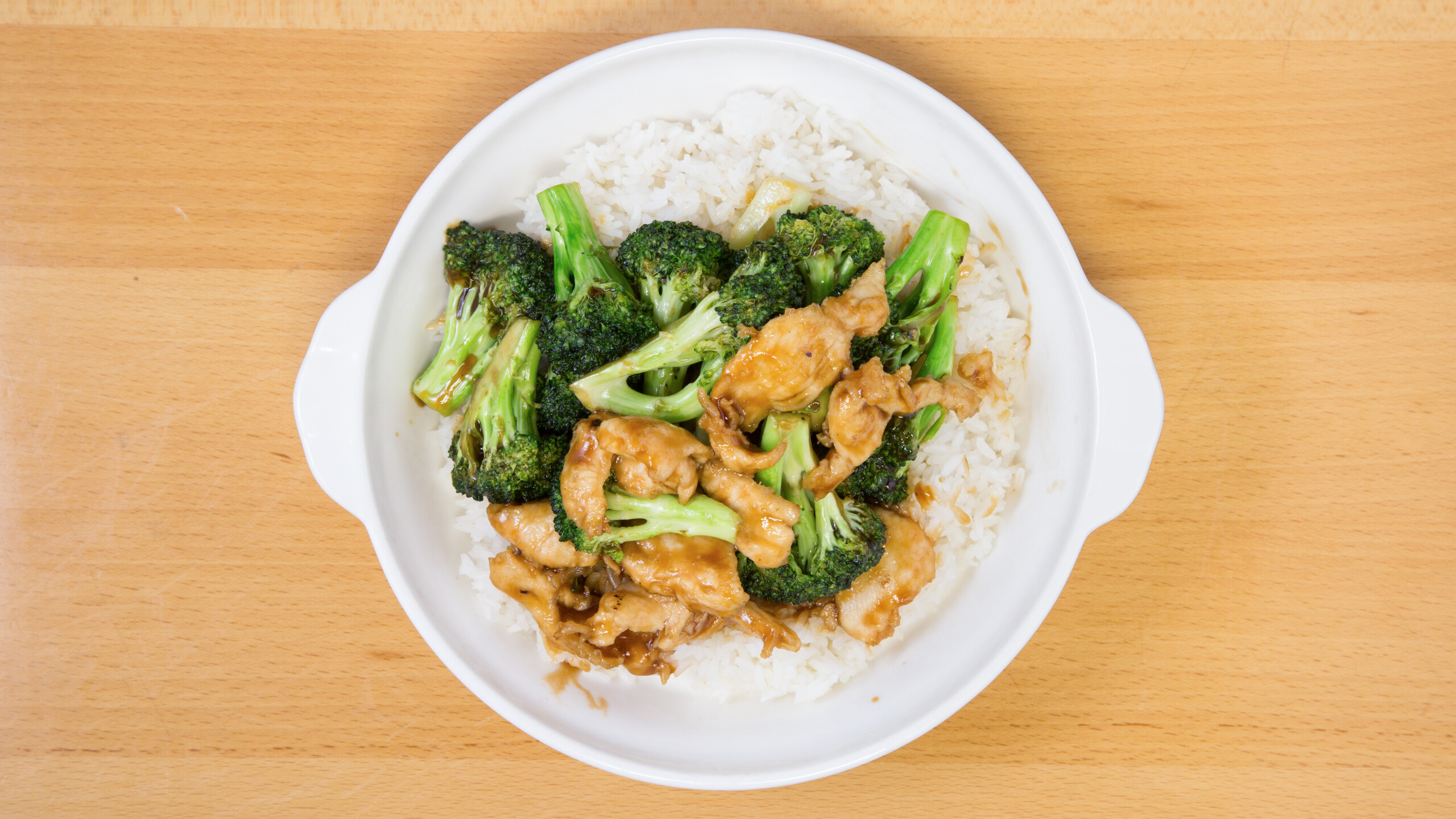 Chicken With Broccoli (Lunch) 西芥兰鸡饭（午餐）