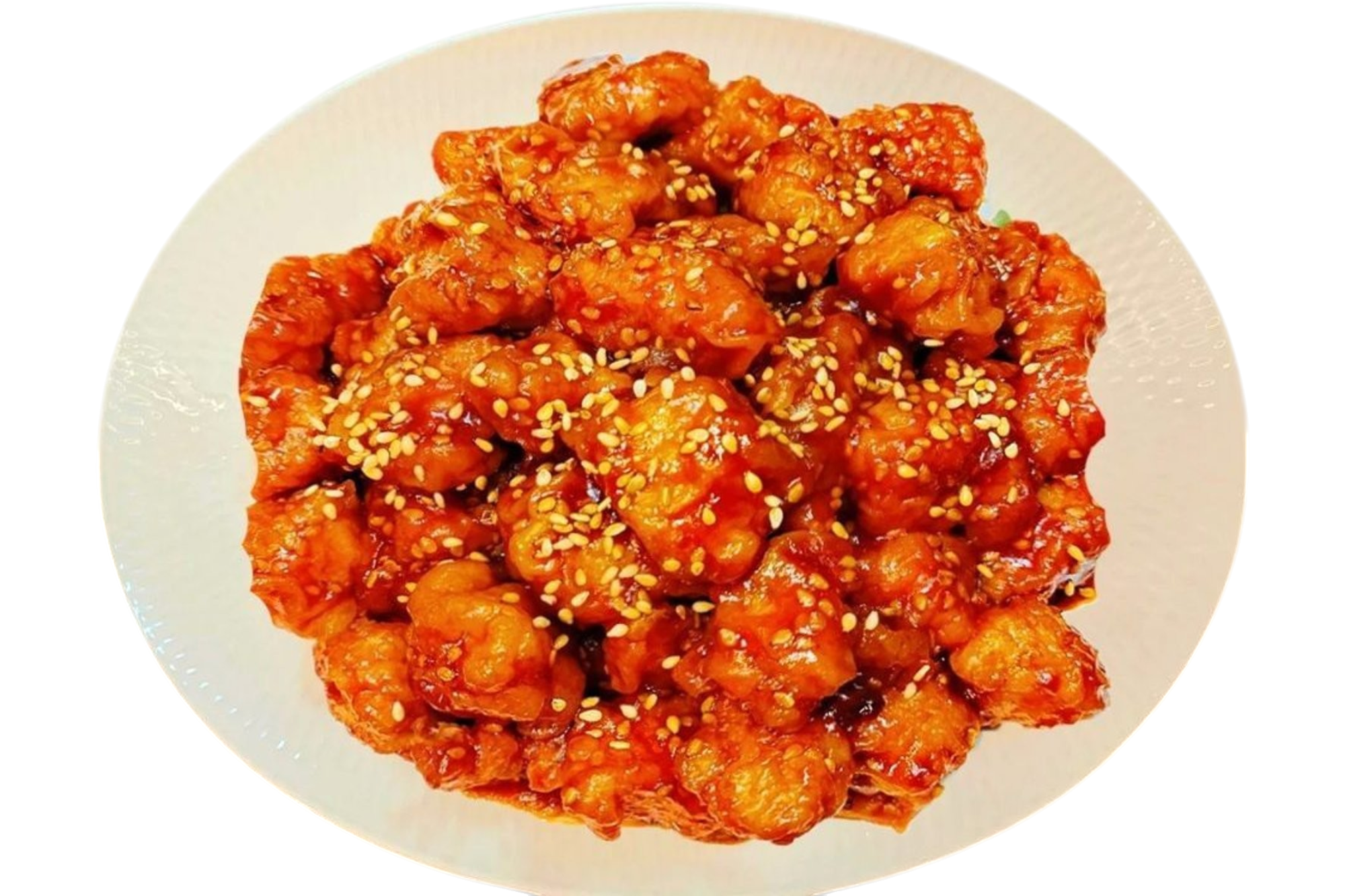 Chicken With Garlic Sauce (Lunch) 鱼香鸡饭（午餐）