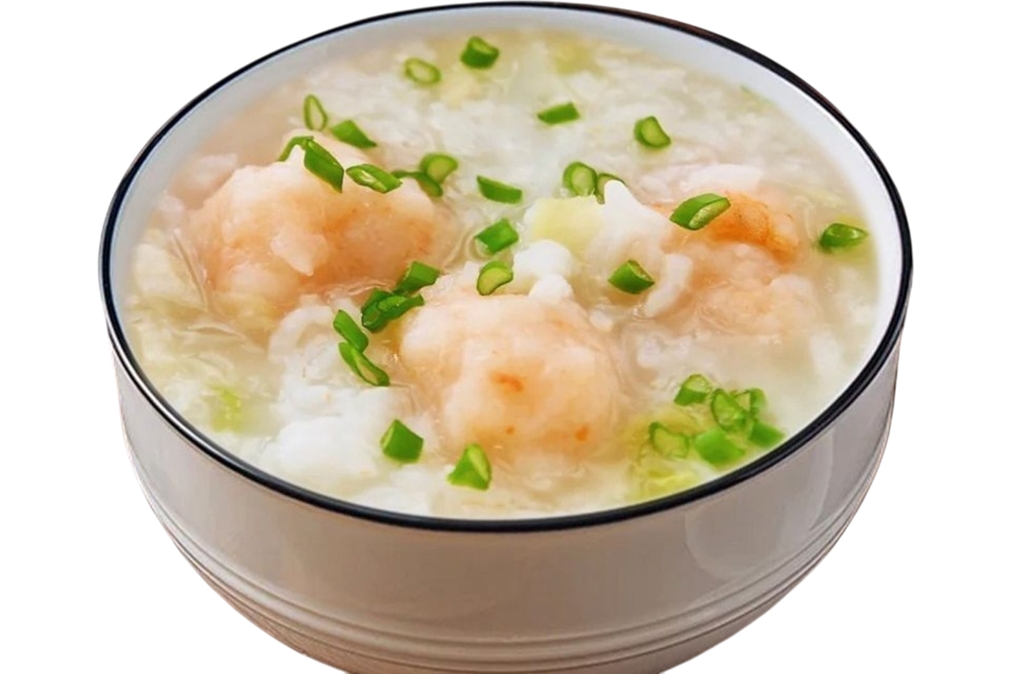 Fresh Shrimp Congee 蝦球粥