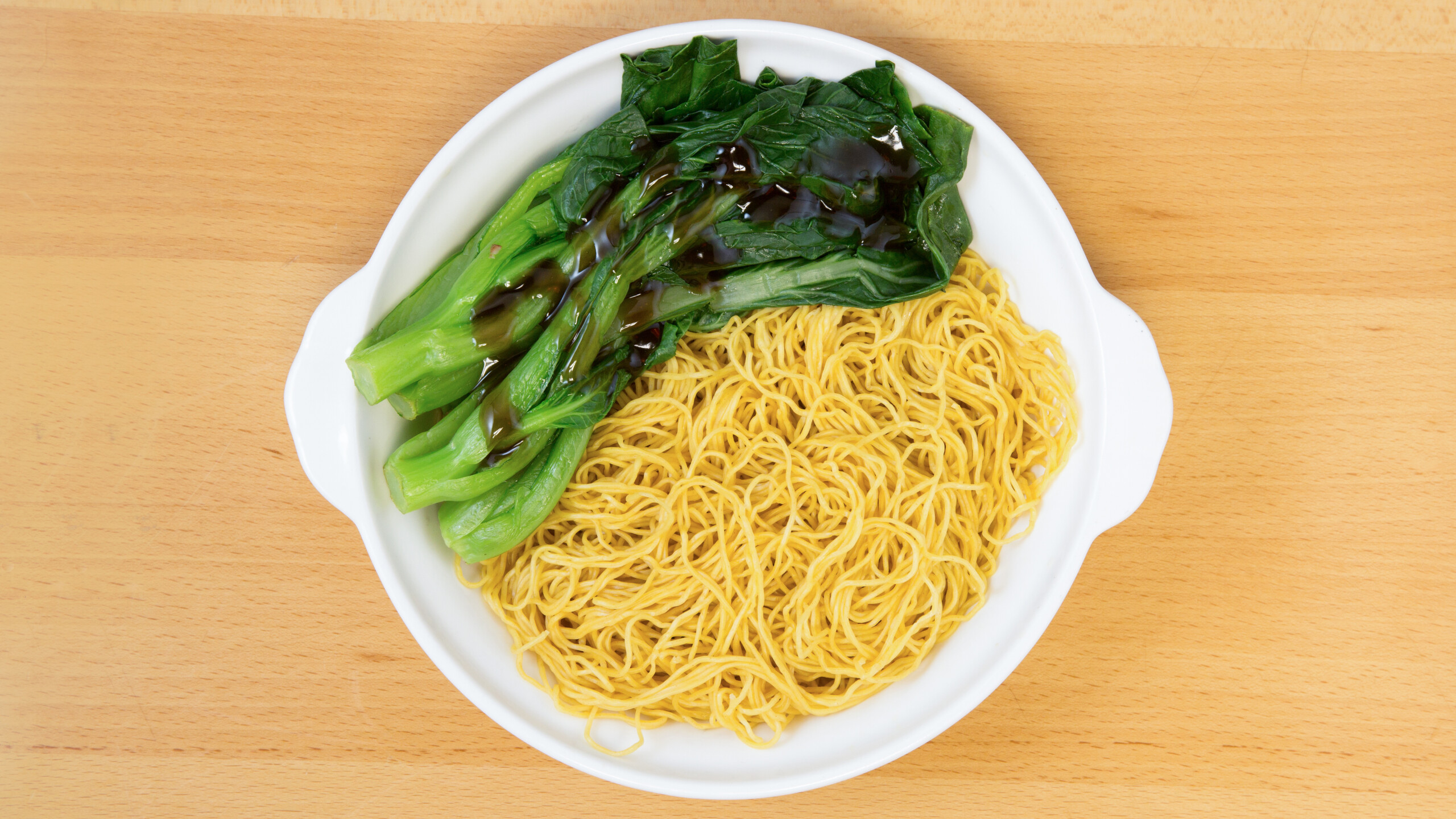 Vegetable Steam Lo Mein 港式時菜撈麵