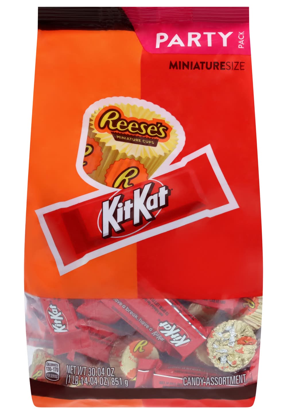 Hershey's Kitkat Milk Chocolate Candy Party pack, Assorted (35 oz)
