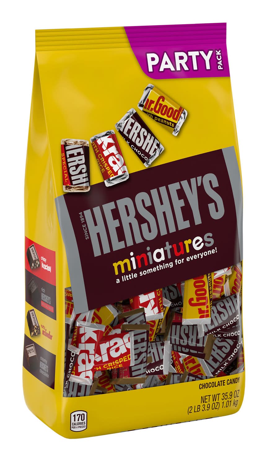 Hershey's Miniatures Variety Chocolate Candy pack (35.9 oz)