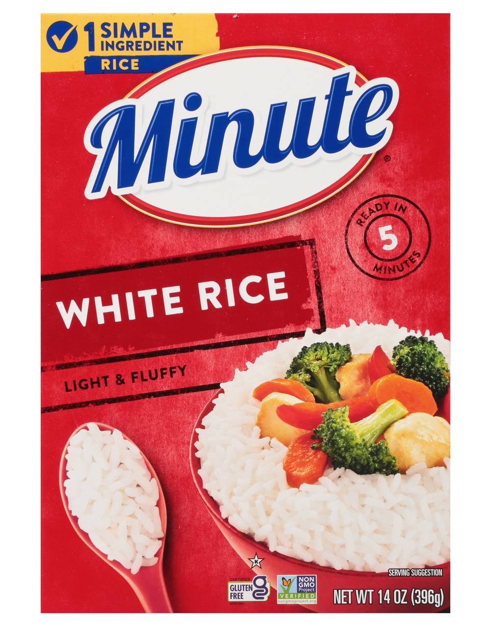 Minute Light and Fluffy White Rice (14 oz)