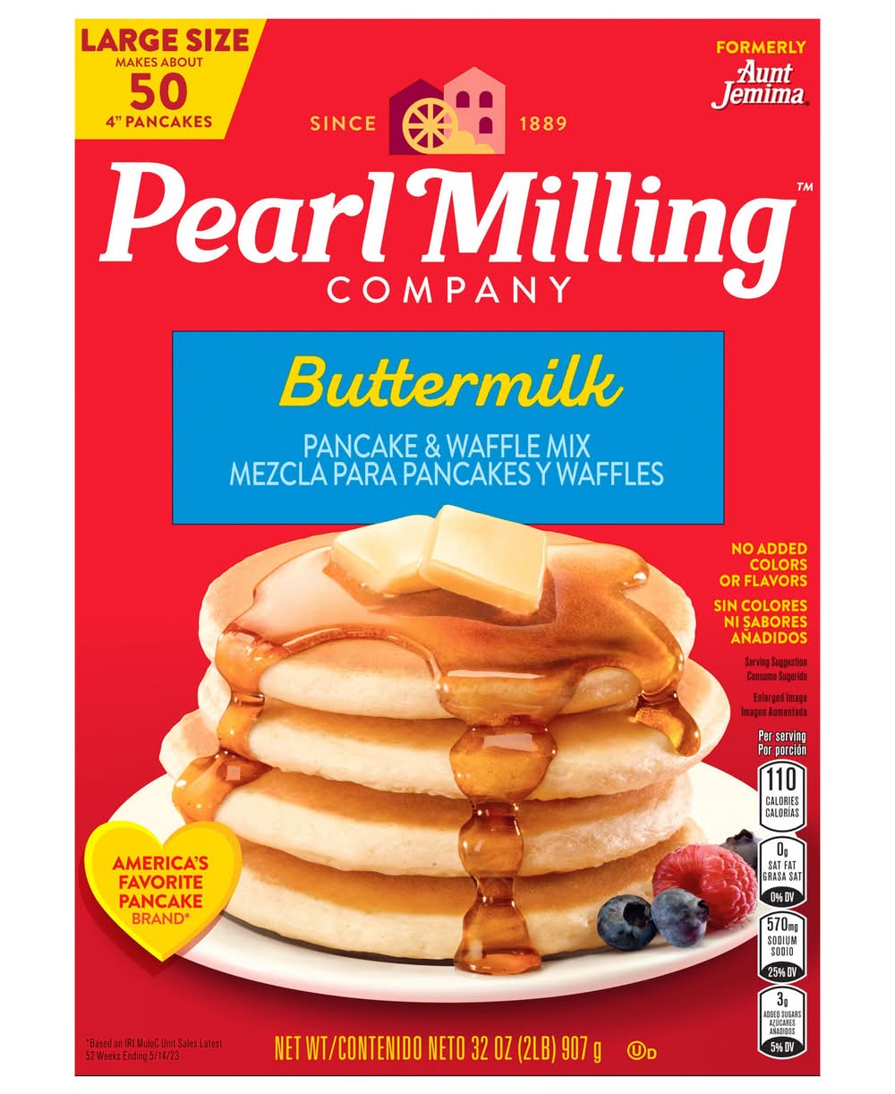 Pearl Milling Company Pancake and Waffle Mix, Buttermilk (32 oz)