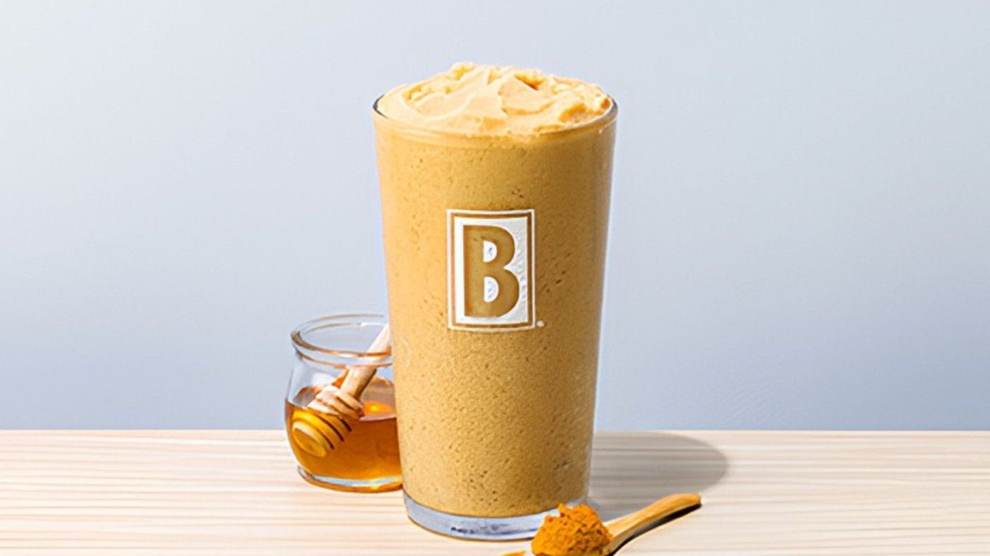 Frozen Golden Honey Latte