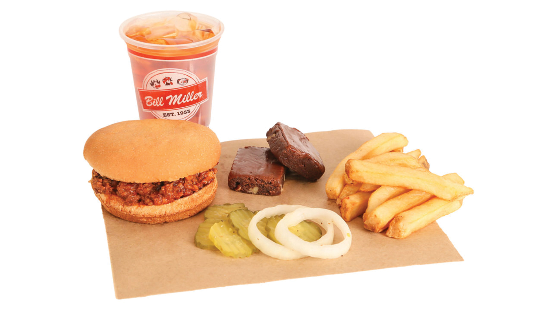 1 Chopped BBQ Sandwich