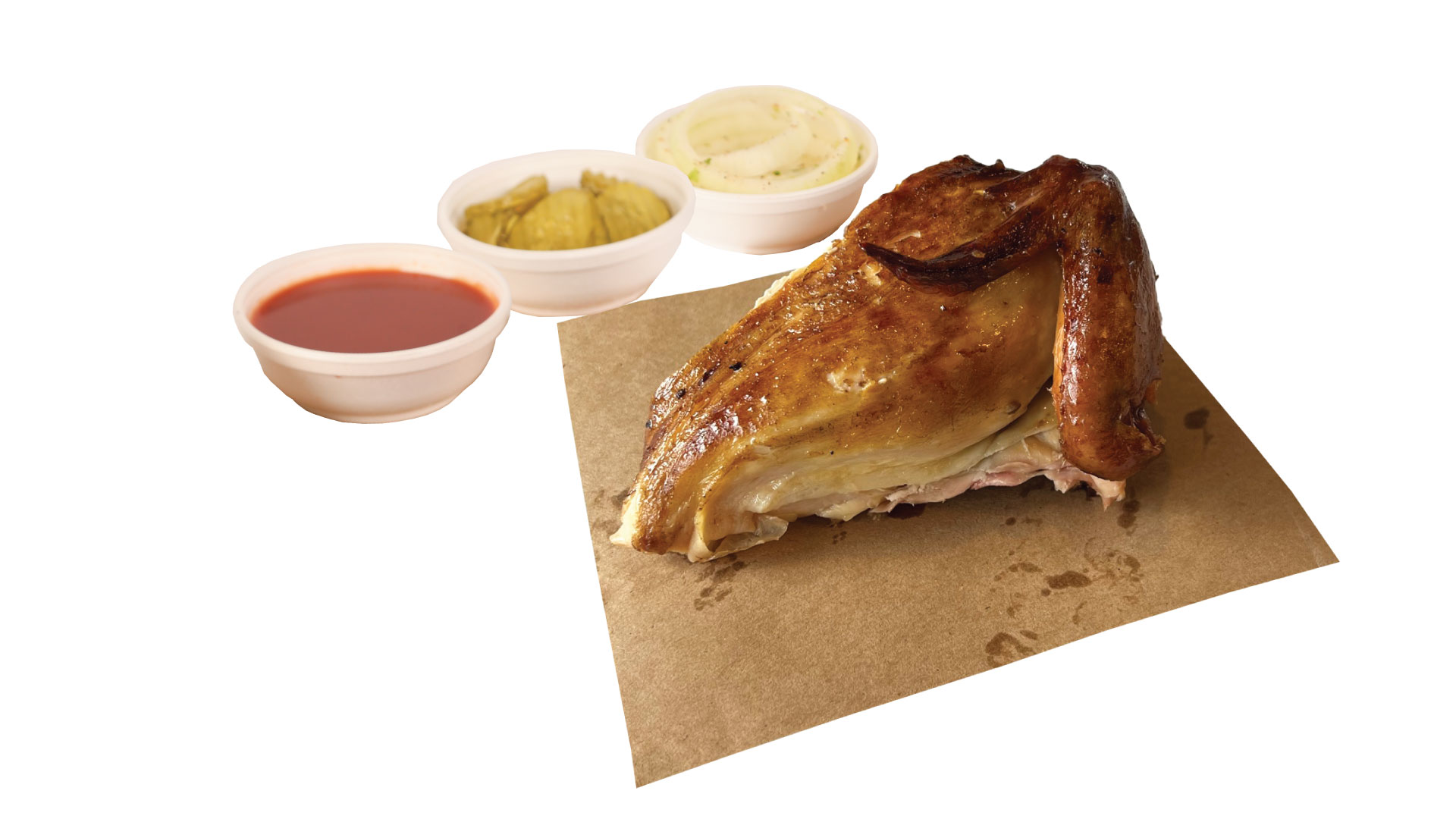 1/2 BBQ Chicken All White