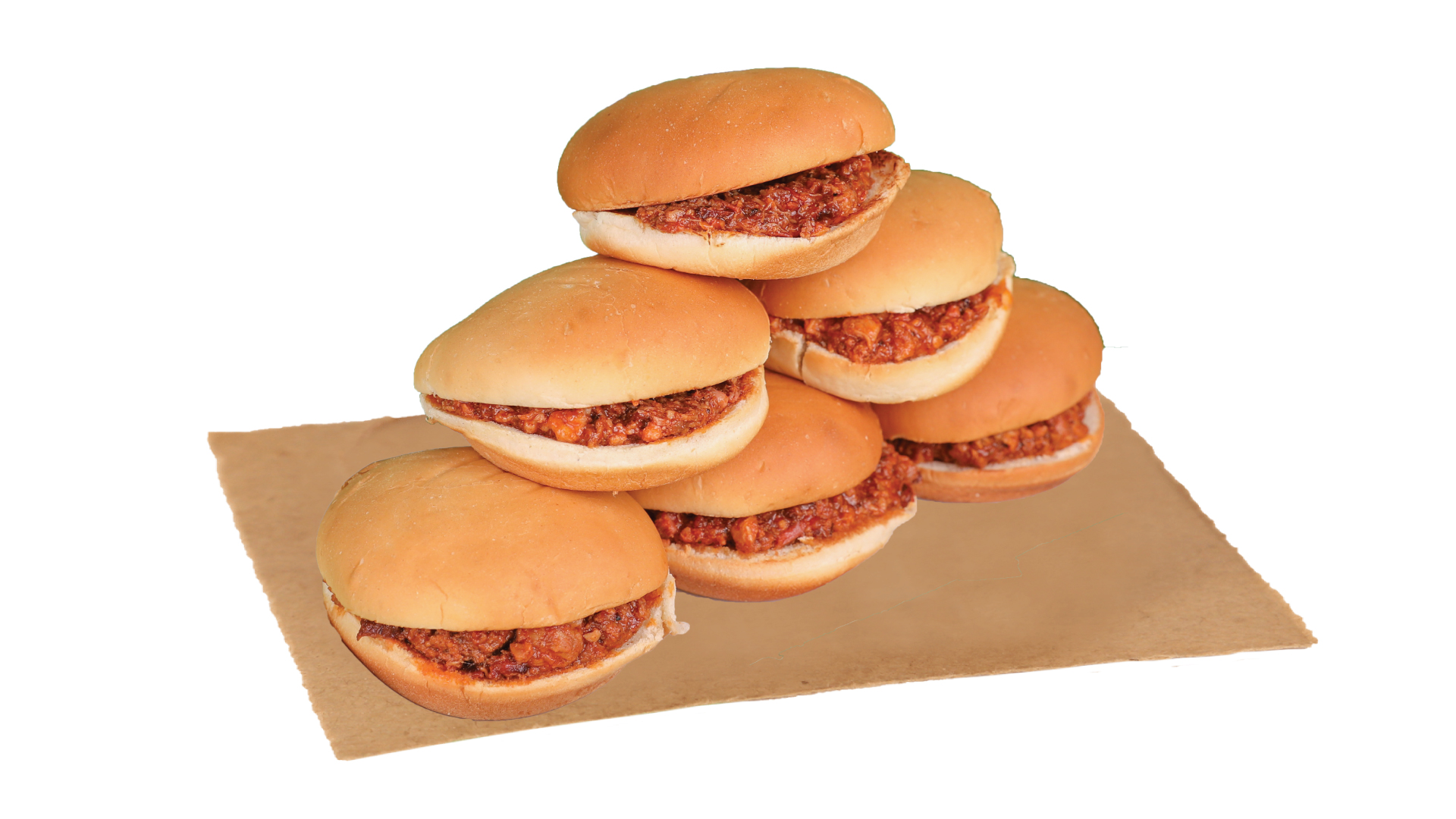 Order of 6 Chopped BBQ Sandwiches