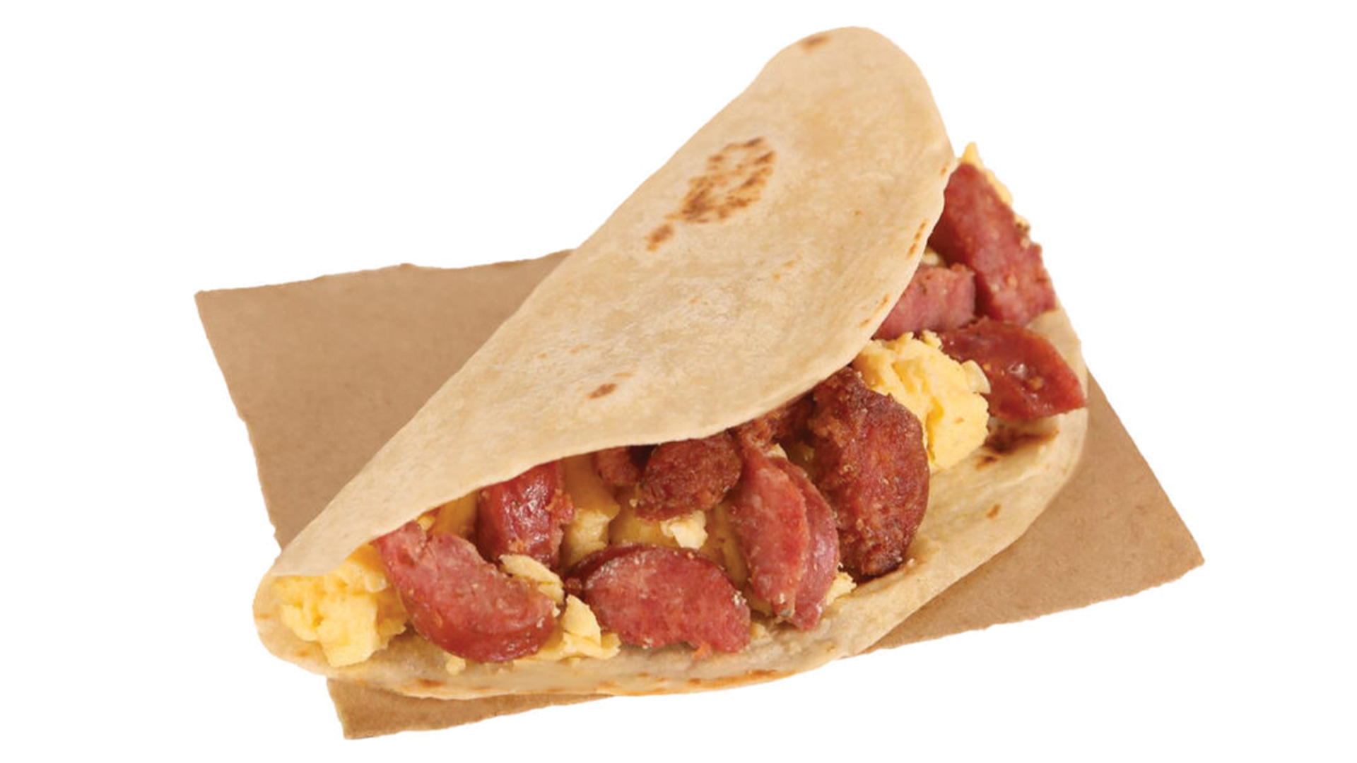 Sausage and Egg Taco