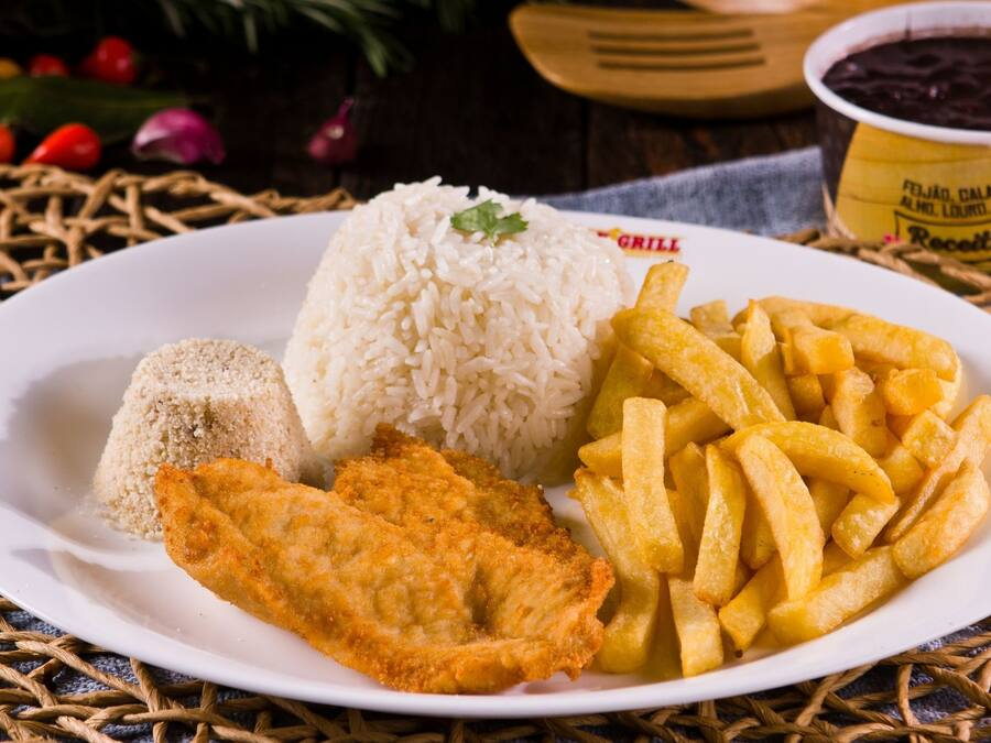 Prato Milanesa de Frango