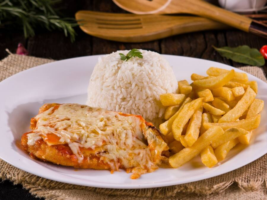 Prato Parmegiana de Frango