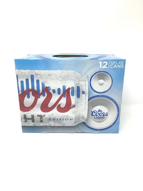12 pk CAN Coors Light (12oz)