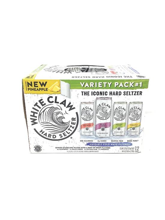 12 pk CAN White Claw Variety #1 (12oz)