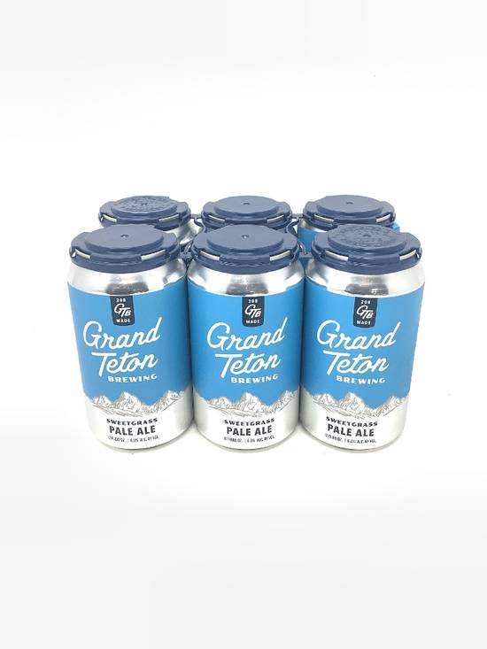 6 pk CAN Grand Teton Sweet Grass Pale Ale (12oz)