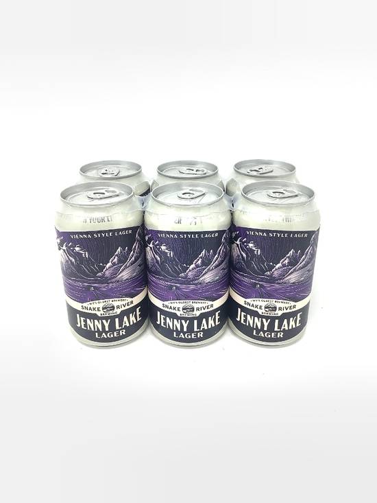 6 pk CAN Snake River Jenny Lake Lager (12oz)