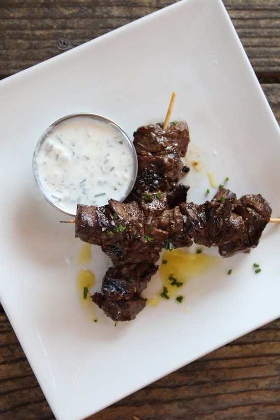 Marinated Steak Skewers GF