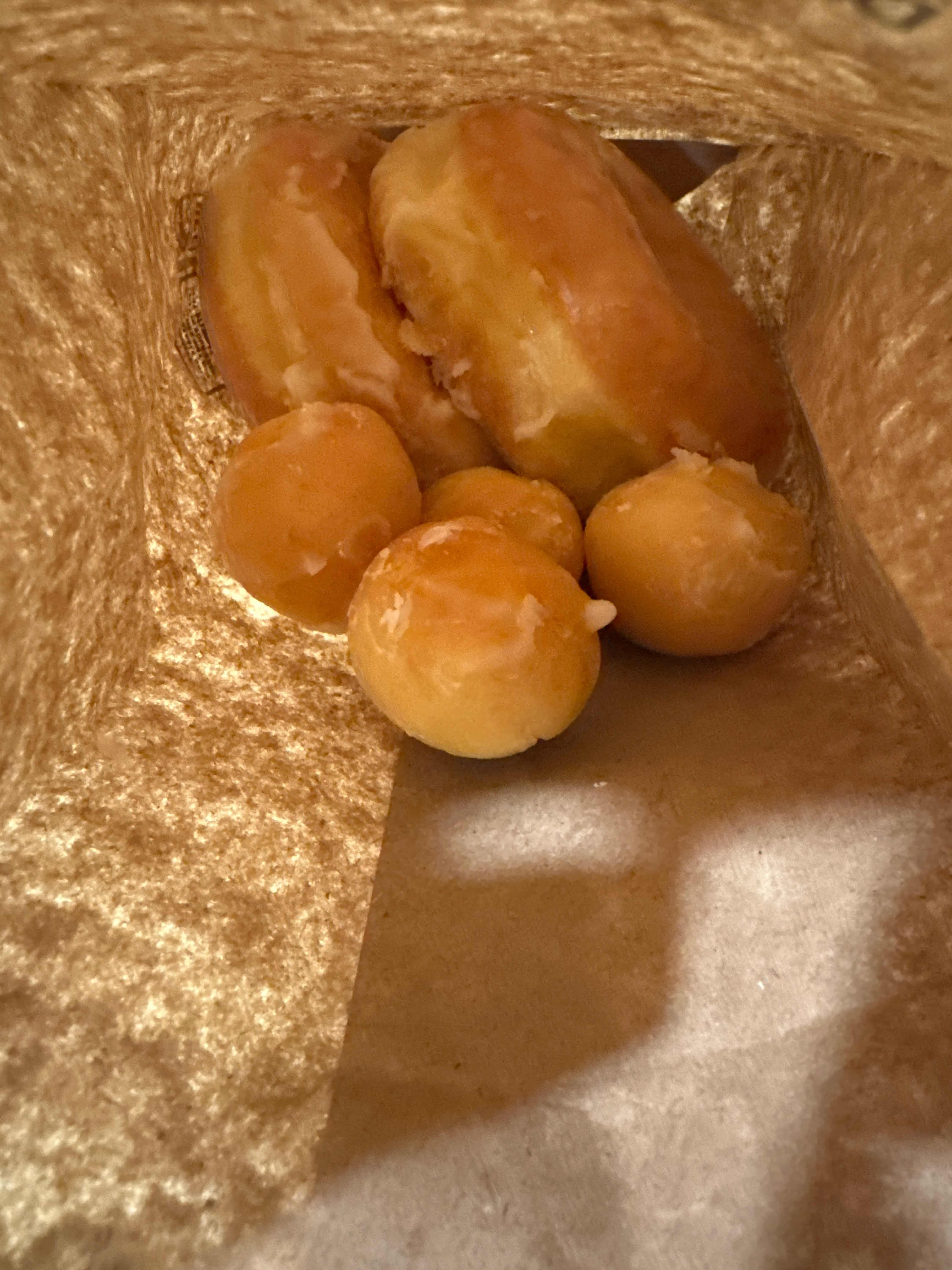 Dozen donut hole