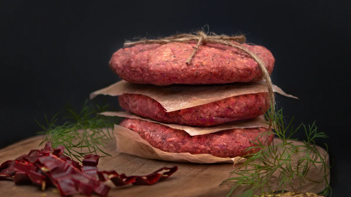 Kinoa burger pečen 4 komada  440 gr