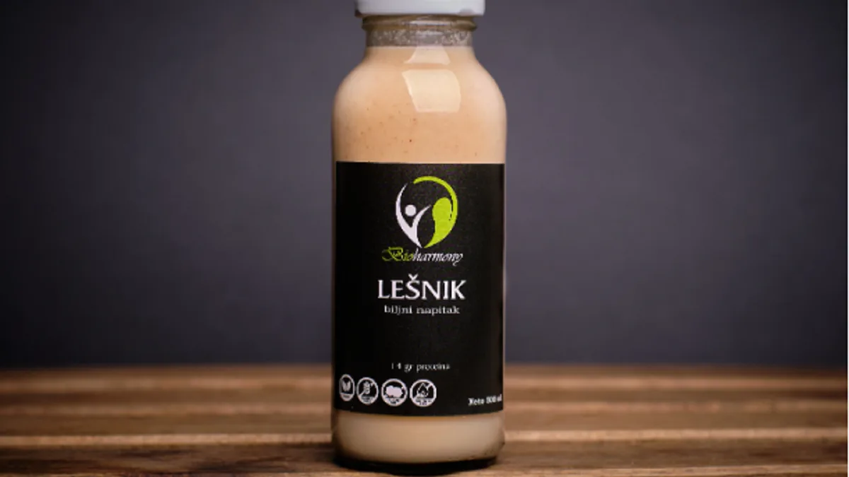 Lešnik mleko