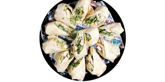 Chicken Caesar Wraps